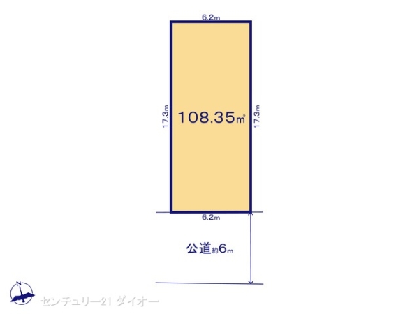 江戸川区一之江7丁目の土地の間取り画像