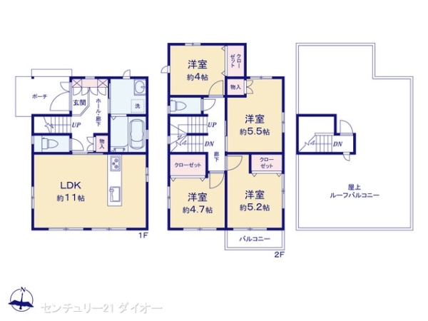 葛飾区東新小岩７丁目の間取り画像