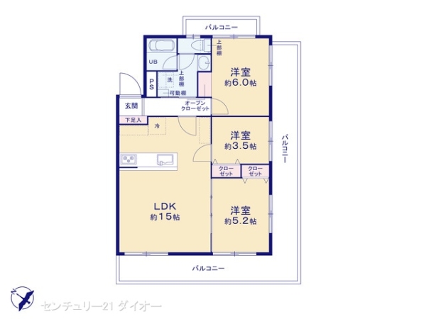 青砥myコーポの間取り画像