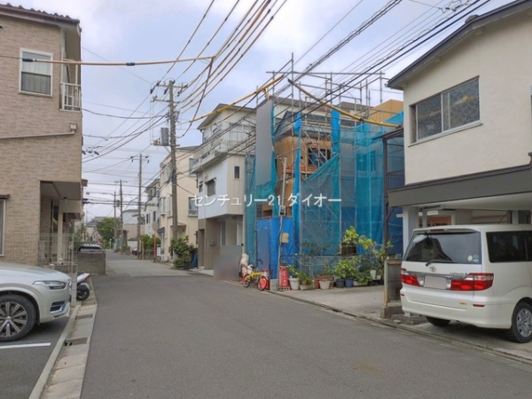 江戸川区春江町5丁目の新築一戸建の前面道路含む現地写真画像