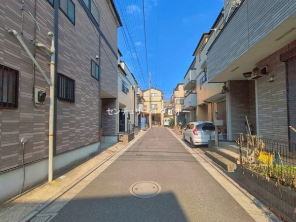 江戸川区南葛西3丁目の前面道路含む現地写真画像