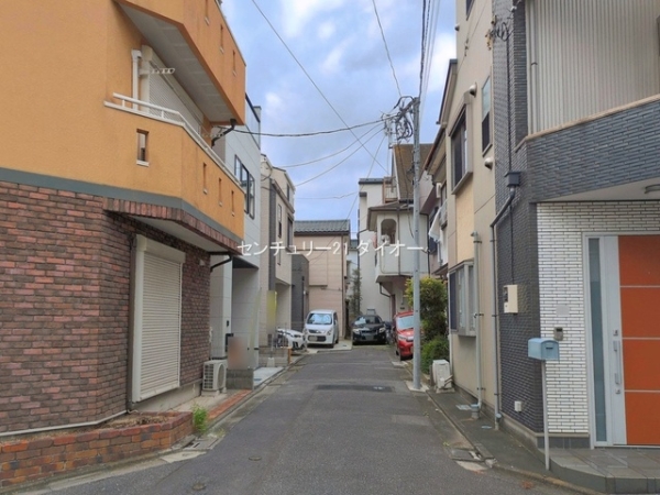 江戸川区南葛西５丁目の新築一戸建の前面道路含む現地写真画像