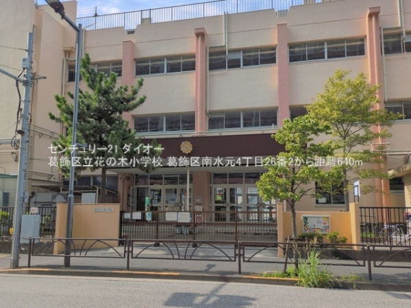 葛飾区南水元4丁目の新築一戸建の小学校画像