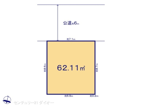 葛飾区新宿３丁目 土地
