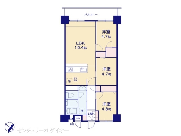 シティコープ西葛西の間取り画像