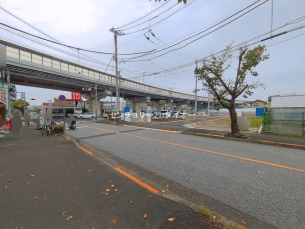 江戸川区瑞江１丁目の新築一戸建の前面道路含む現地写真画像
