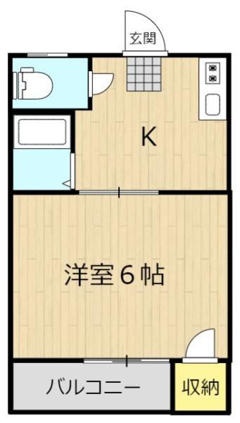Ｋ＆Ｋ田迎の間取り画像