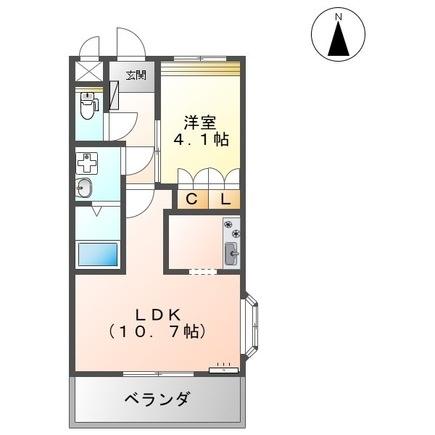 サンコートの間取り画像