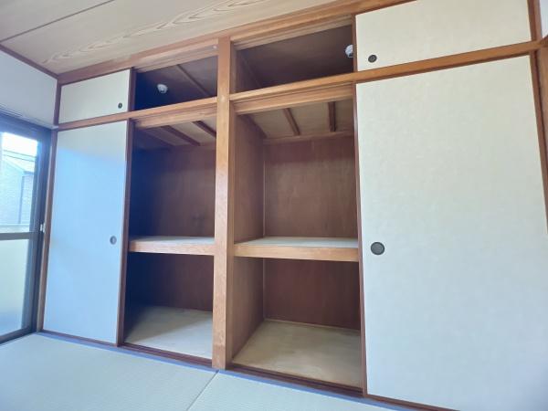 熊本市東区戸島６丁目のアパートの収納画像