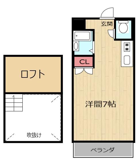 ホワイトハウス203の間取り画像