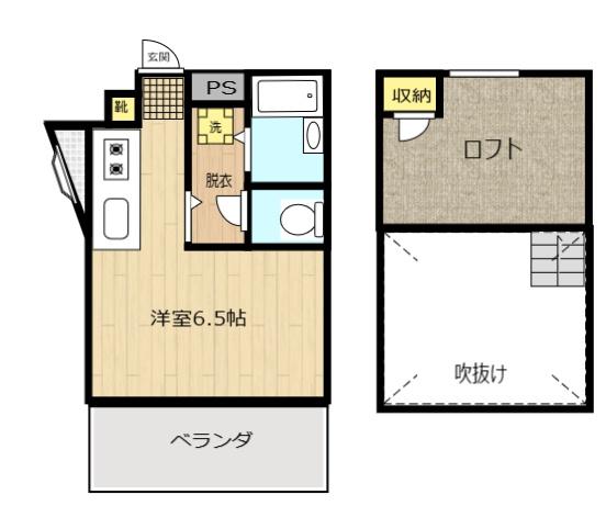 カーサＭ１の間取り画像