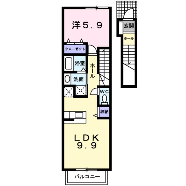 マロニエの間取り画像