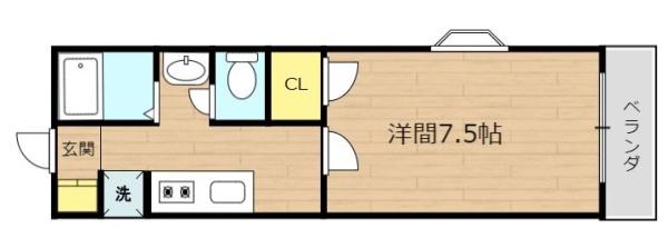 ルイール　310の間取り画像