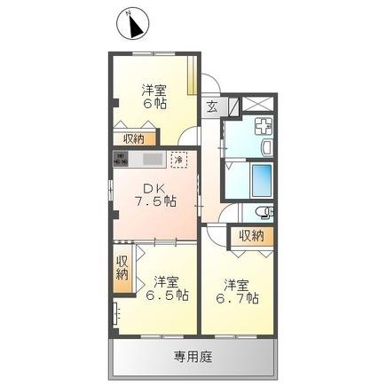 ファビュラスの間取り画像