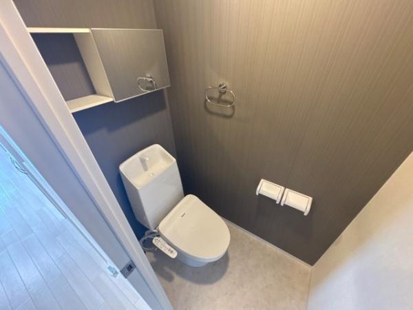 熊本市東区江津1丁目のアパートのトイレ画像