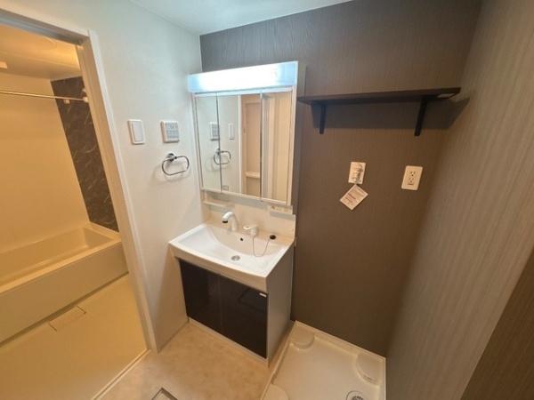 熊本市東区江津1丁目のアパートの洗面台・洗面所画像