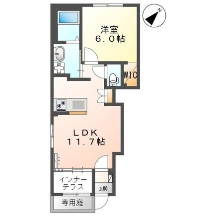 フォレストガーデンの間取り画像