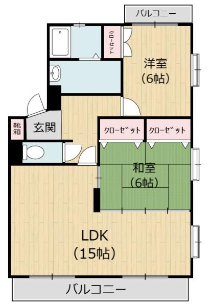 メゾンドールの間取り画像