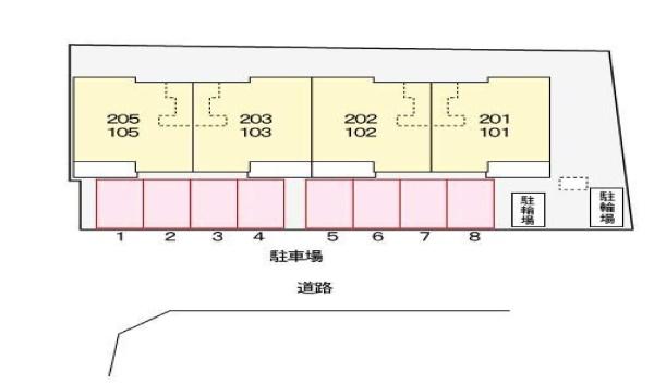 トップフィールドの駐車場画像