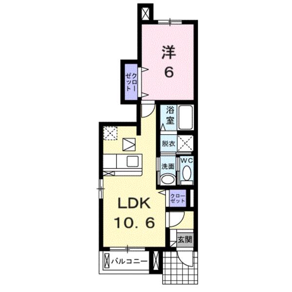 フィオーレ・ヴィラの間取り画像