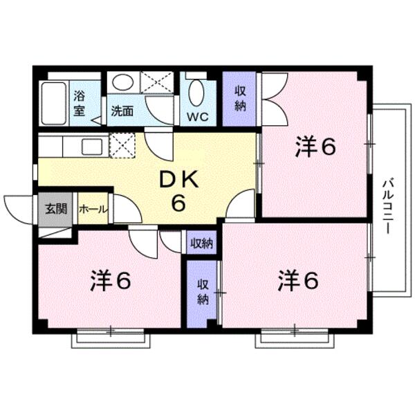 グリーンハウスの間取り画像