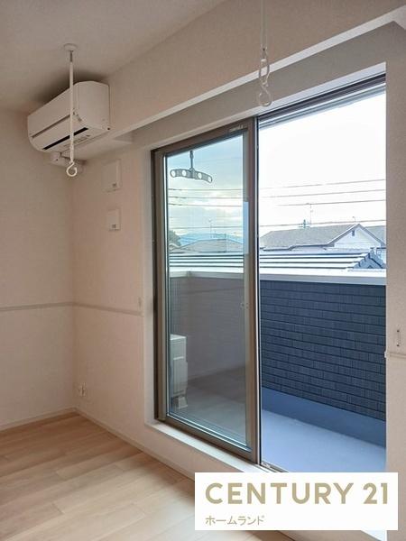 上益城郡益城町大字広崎のアパートのバルコニー画像