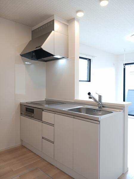 上益城郡益城町大字広崎のアパートのキッチン画像