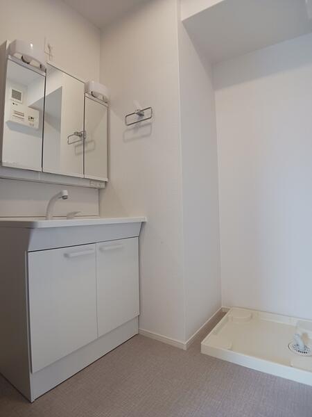 上益城郡益城町大字広崎のアパートの洗面台・洗面所画像