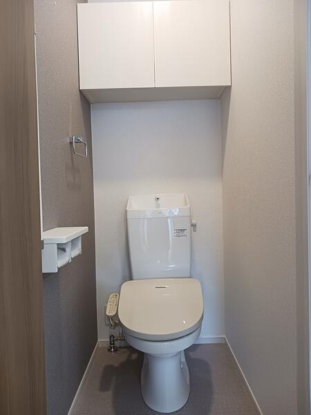 上益城郡益城町大字広崎のアパートのトイレ画像