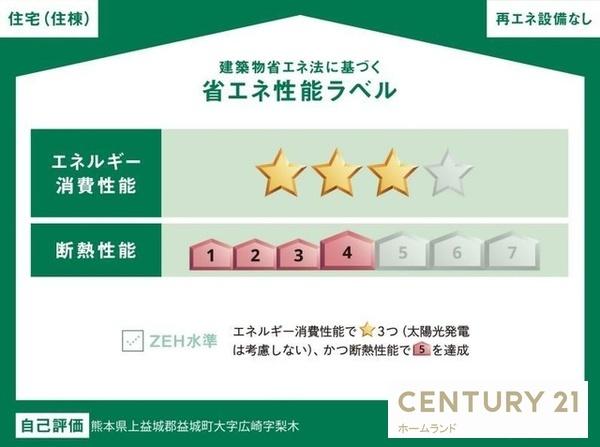 Le.Lien広崎の省エネ性能ラベル画像
