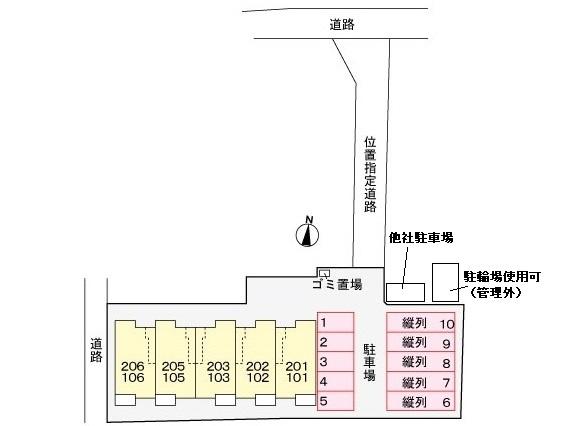 TK・1の駐車場画像