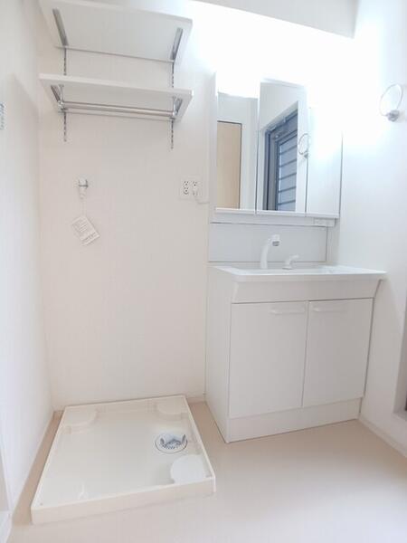 熊本市東区沼山津3丁目のアパートの洗面台・洗面所画像