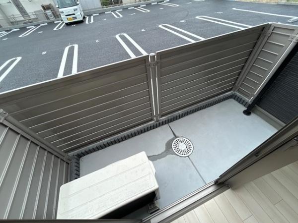 サクラリアン益城のバルコニー画像