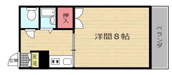 ルナーレ 203の間取り画像