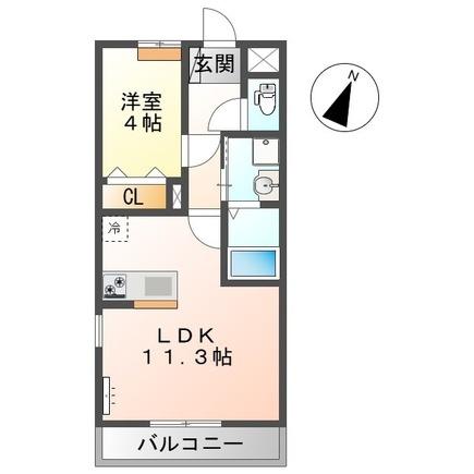 LiebeAvenirの間取り画像