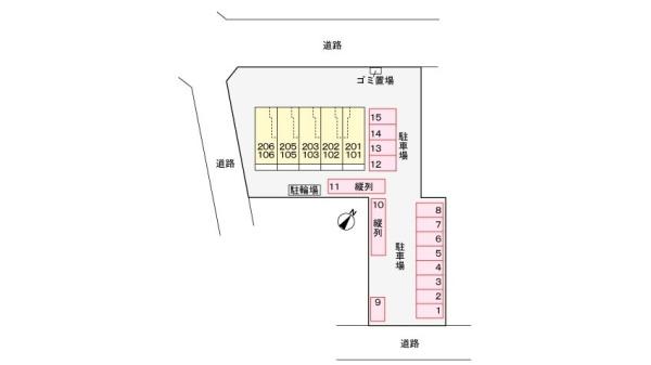 TK・3の駐車場画像