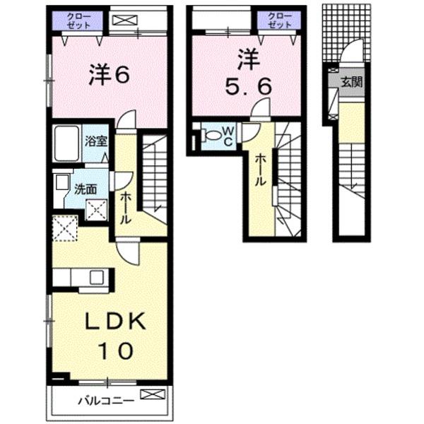 TK・3の間取り画像