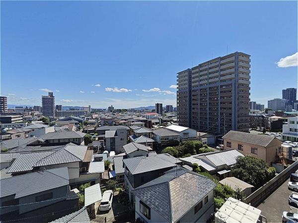 エイルマンション熊本駅東マークイーストの現地からの眺望画像