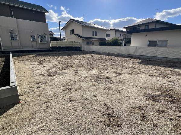 ホームランド広木町第二期分譲地の現地土地写真画像