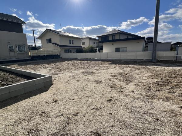ホームランド広木町第二期分譲地の現地土地写真画像