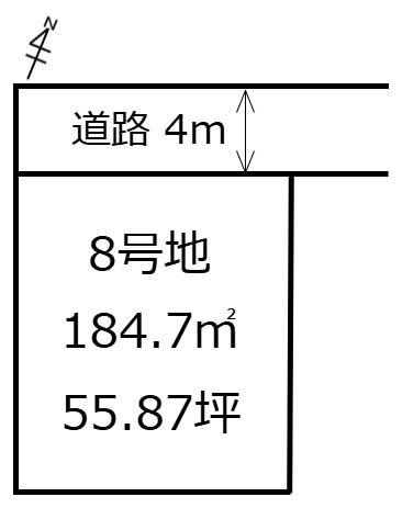 ホームランド広木町第二期分譲地の間取り画像