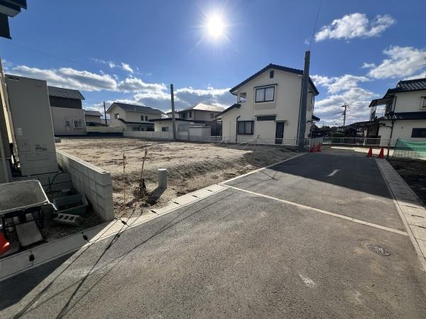 ホームランド広木町第二期分譲地の現地土地写真画像