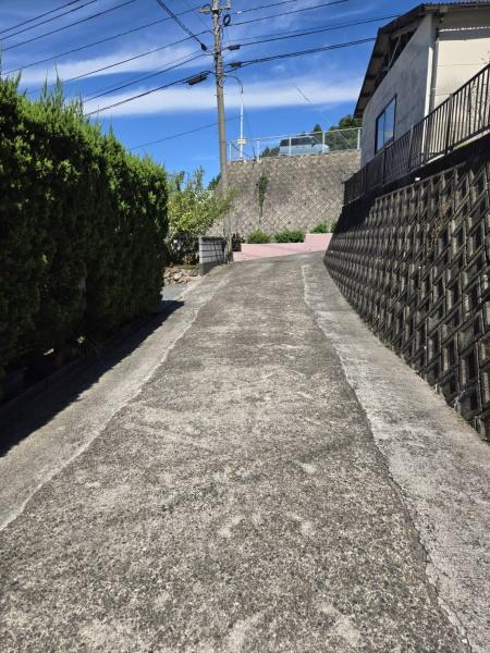 水俣市浜戸建の前面道路含む現地写真画像