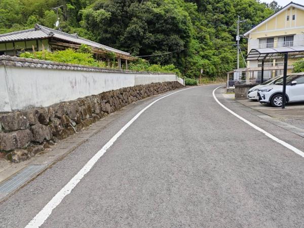 芦北町女島売地の前面道路含む現地写真画像