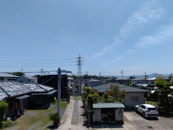 熊本市東区下江津　2号棟の現地からの眺望画像