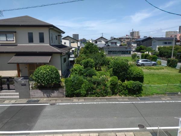 熊本市東区東野２丁目　1号棟の現地からの眺望画像