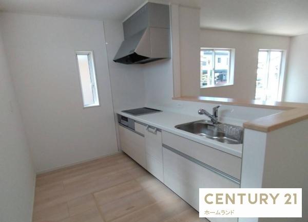 熊本市東区水源　第２　３号棟の同仕様写真(キッチン）画像