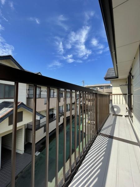レジデンスハイツ　Ｃ202のバルコニー画像