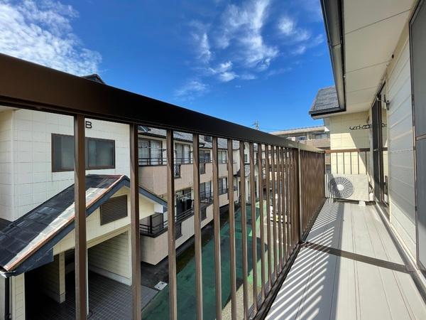 レジデンスハイツ　Ｃ202のバルコニー画像