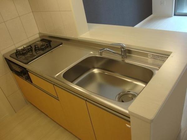 熊本市中央区出水8丁目のアパートのキッチン画像